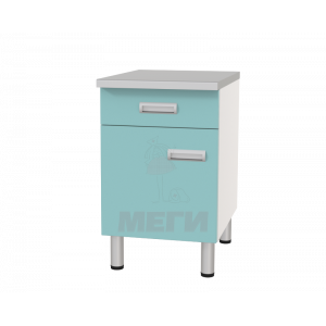 Стол лабораторный однотумбовый с ящиком и дверкой СЛ-01-«МСК» (код СЛ-01-102)